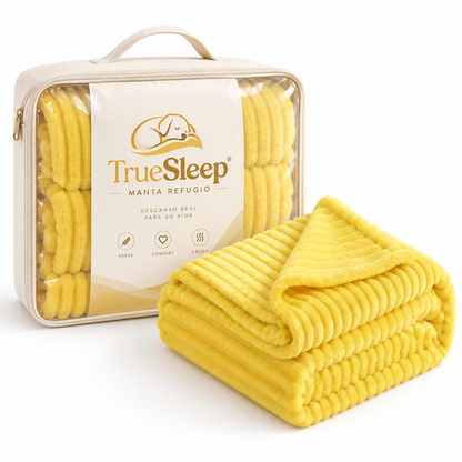 TrueSleep Manta Refugio™ | Su lugar Seguro, Esté Donde Esté